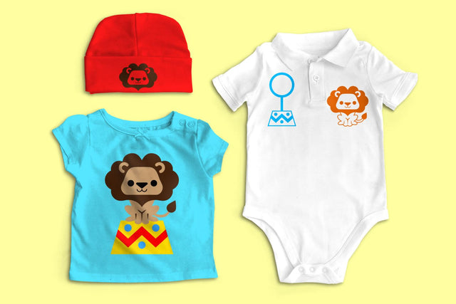 Cute Circus Lion SVG Designed by Geeks 