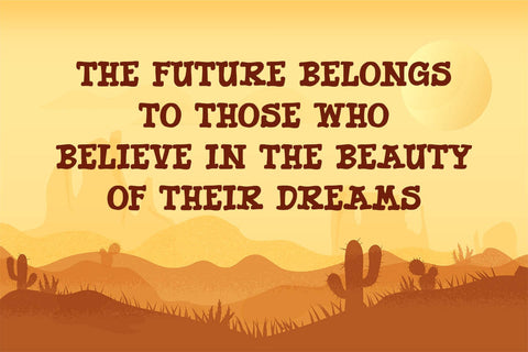 Cute Cowboy Font Abo Daniel Studio 