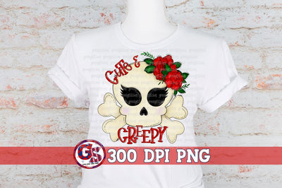 Cute & Creepy PNG for Sublimation-Halloween PNG Sublimation Greedy Stitches 
