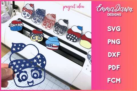 Cute Cupcake SVG Mini Bundle SVG Emma Dawn Designs 