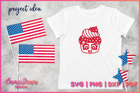 Cute Cupcake SVG Mini Bundle SVG Emma Dawn Designs 