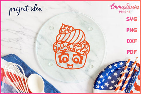 Cute Cupcake SVG Mini Bundle SVG Emma Dawn Designs 