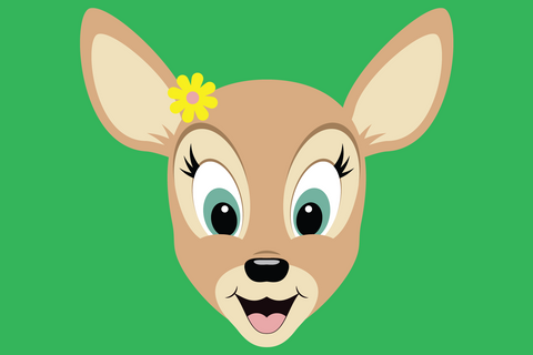 Cute Deer Faces | Woodland SVG SVG Captain Creative 