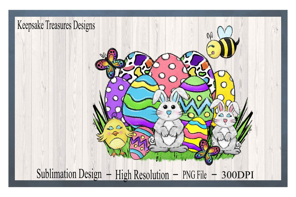Cute Easter Design, Hand Drawn PNG Sublimation Design, Digital Download ...