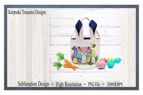 Cute Easter Design, Hand Drawn PNG Sublimation Design, Digital Download, Sublimation Printing, Easter PNG Sublimation Keepsake Treasures Designs LLC. 