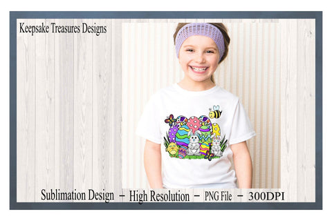 Cute Easter Design, Hand Drawn PNG Sublimation Design, Digital Download, Sublimation Printing, Easter PNG Sublimation Keepsake Treasures Designs LLC. 