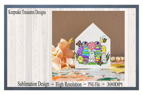 Cute Easter Design, Hand Drawn PNG Sublimation Design, Digital Download, Sublimation Printing, Easter PNG Sublimation Keepsake Treasures Designs LLC. 