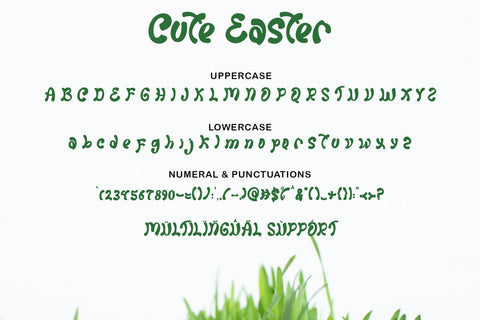 Cute Easter Font Prasetya Letter 