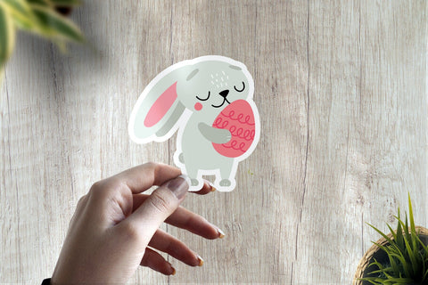 Cute Easter - Printable Stickers SVG Tori card store 