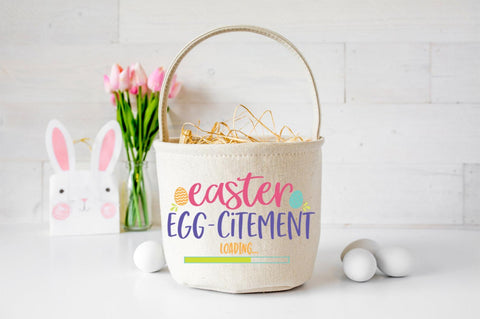 Cute Easter SVG - Easter egg-citement svg SVG Simply Cutz 