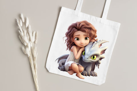 cute Fairy with Glistening Clipart Bundle Sublimation Regulrcrative 