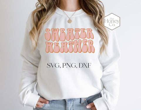 Cute Fall SVG Bundle Sweater Weather Pumpkin Spice Everything Spooky Season SVG The Honey Company 