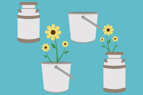 Cute Farmhouse Cows With Flowers | Farm SVG SVG Captain Creative 