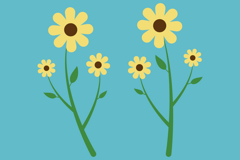 Cute Farmhouse Cows With Flowers | Farm SVG SVG Captain Creative 