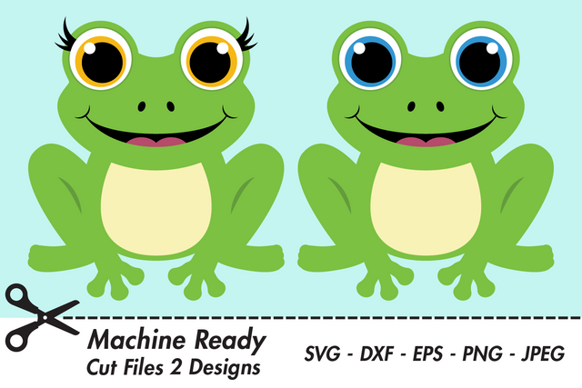 Cute Frogs | Woodland SVG SVG Captain Creative 