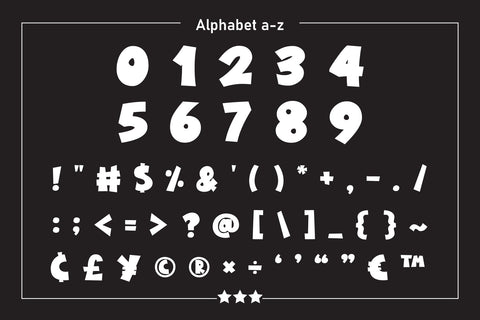 Cute Fruit Color Font Font Fox7 By Rattana 