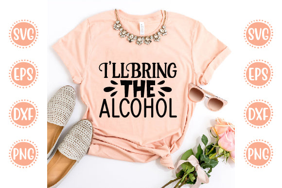 Cute & Funny Svg Design I'll Bring The Bad Decisions SVG SH_Tee store 