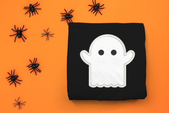 Cute Ghost Applique Embroidery Embroidery/Applique DESIGNS Risa Rocks It 
