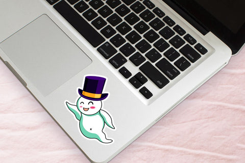 Cute Ghost Sticker SVG Bundle SVG Regulrcrative 