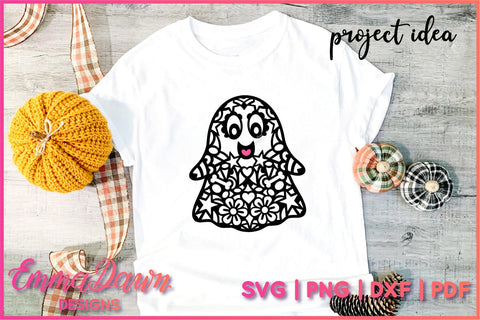 Cute Ghost SVG Bundle SVG Emma Dawn Designs 