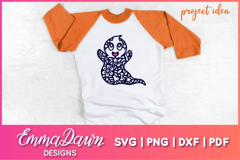 Cute Ghost SVG Bundle SVG Emma Dawn Designs 