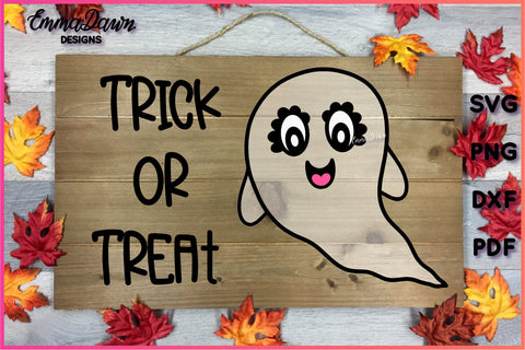 Cute Ghost SVG Bundle SVG Emma Dawn Designs 