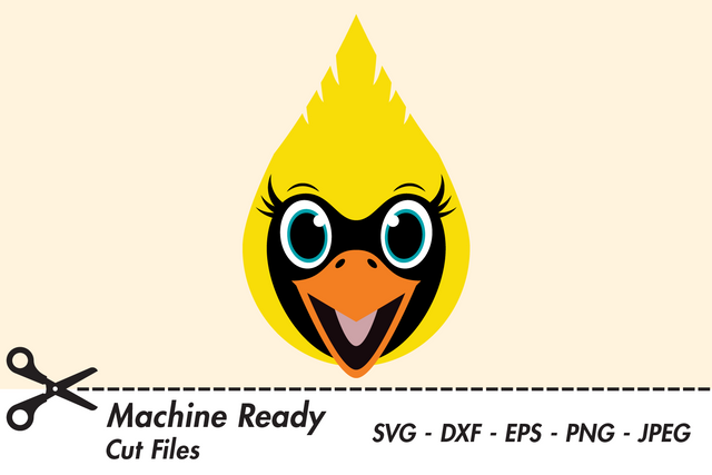 Cute Girl Cardinal Face | Woodland SVG SVG Captain Creative 