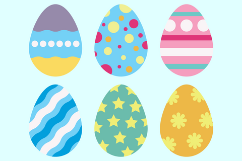 Cute Girl Chick With Easter Eggs | Easter SVG SVG Captain Creative 