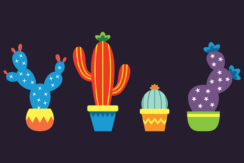 Cute Girl Llamas With Shades And Cacti | Farm SVG SVG Captain Creative 