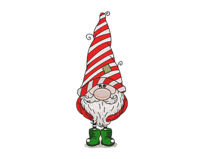 Cute Gnome Embroidery Design, 4 sizes, Instant Download Embroidery/Applique DESIGNS Nino Nadaraia 