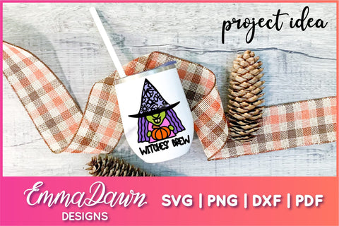 Cute Gnome Witch SVG Bundle SVG Emma Dawn Designs 