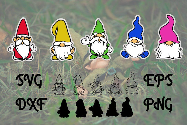 Cute gnomes images SVG dadan_pm 