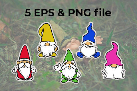 Cute gnomes images SVG dadan_pm 