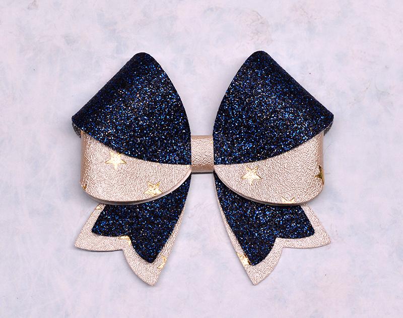 Cute hair bow template SVG ArtiCuties 