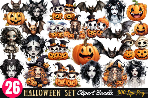 Cute Halloween clipart Sublimation Sublimation Regulrcrative 