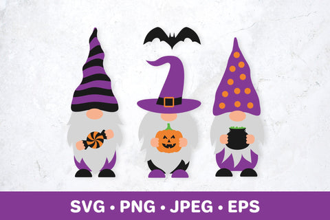 Cute Halloween Gnomes SVG. Happy Halloween. Halloween gift. SVG LaBelezoka 