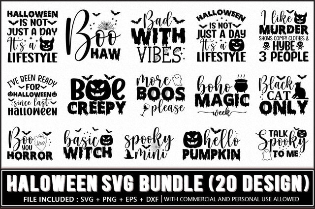Cute Halloween SVG Bundle SVG Shetara Begum 