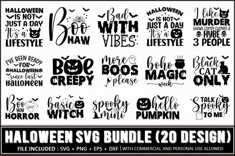Cute Halloween SVG Bundle SVG Shetara Begum 