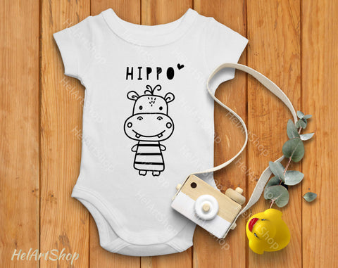 Cute hippo svg SVG _HelArtShop_ 