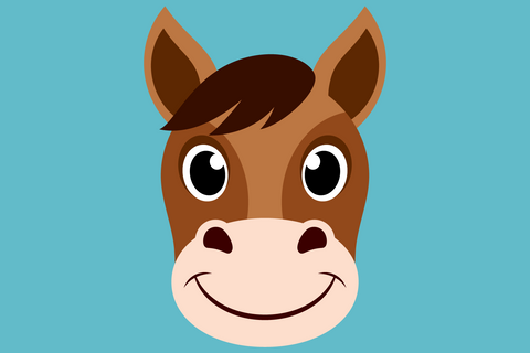 Cute Horse Faces | Farm SVG SVG Captain Creative 