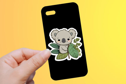 Cute Kawaii Koala Stickers Bundle Sublimation Regulrcrative 