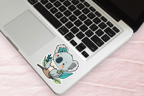 Cute Kawaii Koala Stickers Bundle Sublimation Regulrcrative 