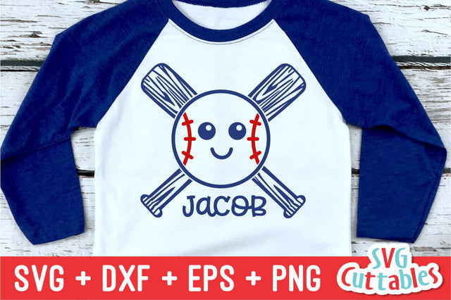 Cute Kids Baseball SVG Svg Cuttables 