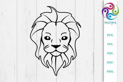 Cute Lion Cub SVG File SVG Sintegra 