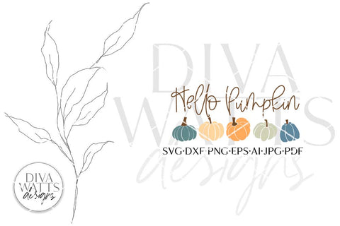 Cute Little Pumpkins Mini SVG Bundle SVG Diva Watts Designs 