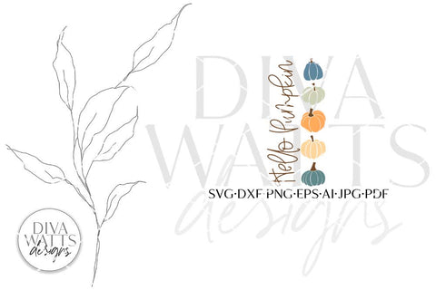 Cute Little Pumpkins Mini SVG Bundle SVG Diva Watts Designs 