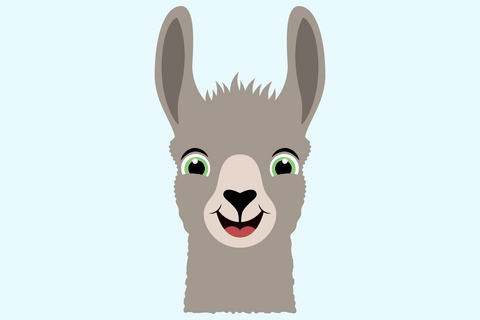 Cute Llama Faces | Farm SVG SVG Captain Creative 
