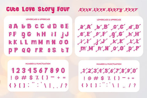 Cute Love Story - Quirky Love Font Font PutraCetol Studio 