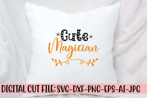 Cute Magician SVG Design SVG Syaman 