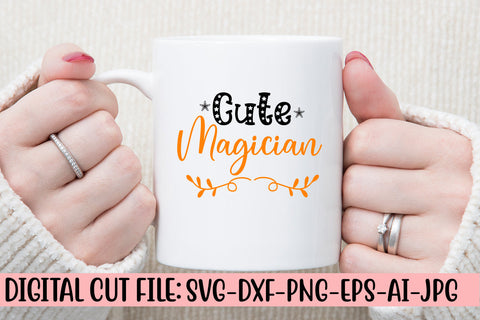 Cute Magician SVG Design SVG Syaman 